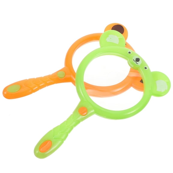BESTSKY Handheld Magnifying Glass 2 Pcs Toddler Explore Magnifier Kids Childrens Toys