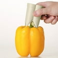 thumbnail image 5 of Gnmfd 2-in-1 Pepper Corer Remover Tool, Fruit Pepper Cutter for Tomatoes, Bell Peppers, Efficient Stem Removal, Deseeder, Kitchen Prep Tool for Home, Camping, Cooking Convenience Use, 5 of 6