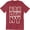 Red, variant on Brooklyn NY -New York City BK NYC Pride Classic Varsity Script Mens T-Shirt
