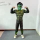 thumbnail image 2 of Disfraces de Hulk para niños, disfraz de anime, superhéroe, traje musculoso, disfraz de fiesta de Halloween, máscara, 2 of 6