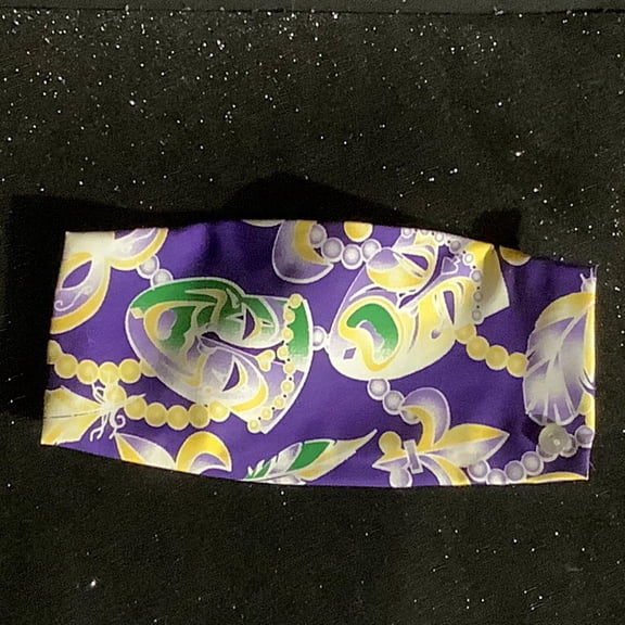Washable Reusable Face Mask-Mardi Gras Mask