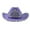 Purple, variant on KANG Cowboy Hat With Sequins For Party Holiday Celebration Western Style Headwear