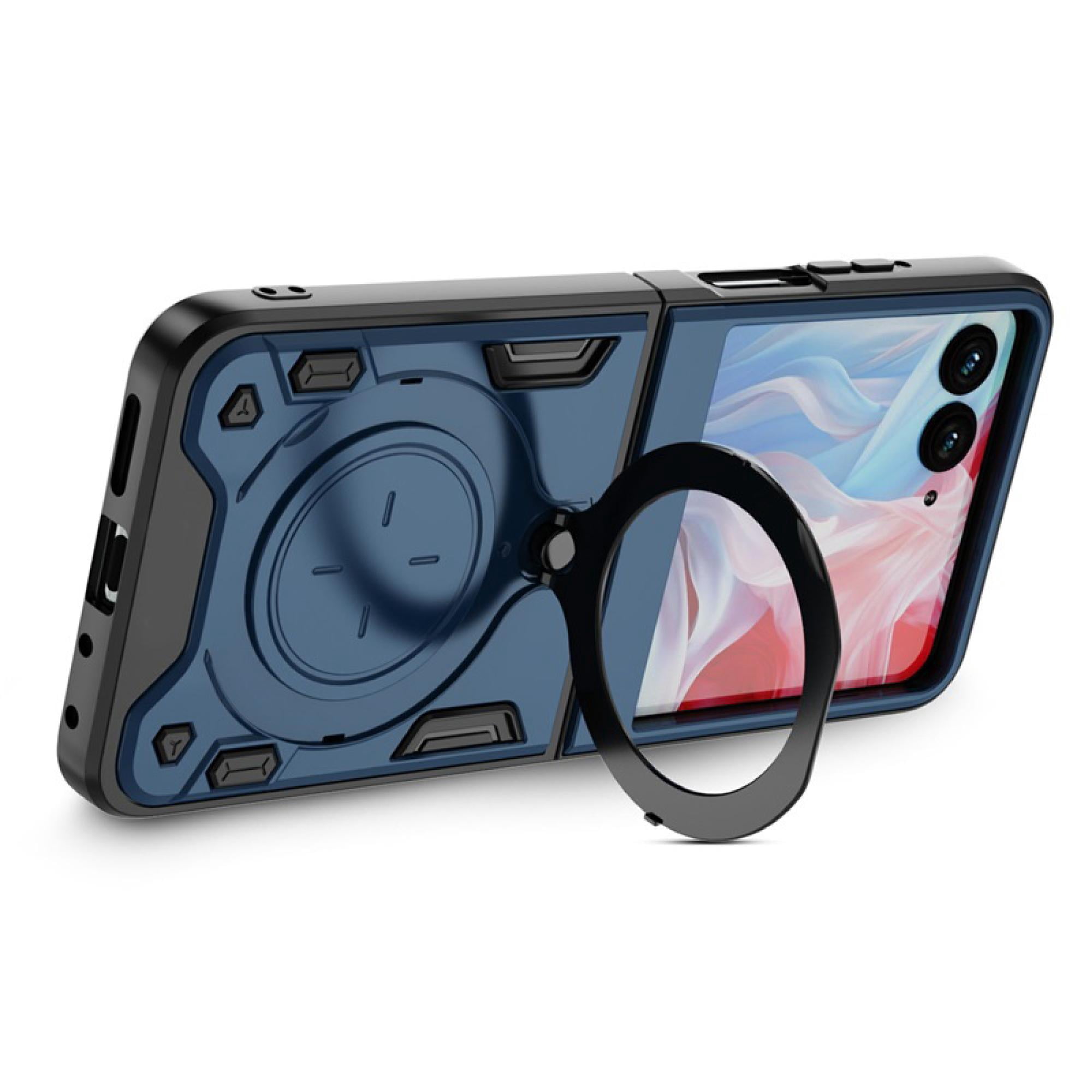Anti-Drop Hybrid Case with Ring Stand for Motorola Razr 2024