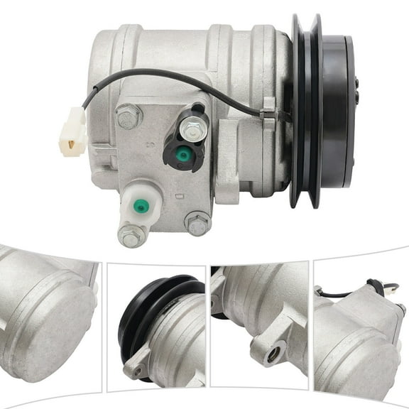 TFCFL For OE Mahindra Tractor 4510 / 5010 2538 AC A/C Air Conditioning Compressor SP10 1GRV 12Volt