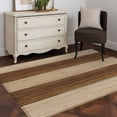 thumbnail image 3 of Brown Wood Grain Area Rug 4x6 FT, Non Slip Kids Room Carpet, Ombre Rustic Retro Wooden Plank Washable Soft Floor Carpet Non-Shedding Throw Rug for Dorm Kitchen Study Room Home Office Bedside, 3 of 9
