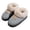 Grey, variant on Slippers for Women,Corduroy On Slippers With Backstrap Indoor Outdoor Comfort Shoes For Fall And Winter Seasons,Womens Slippers,Khaki,8