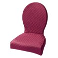 thumbnail image 1 of Billuyoard Funda de poliéster suave y cómoda para silla, elegante para silla de comedor, 80 fundas para silla de comedor Decoración del hogar Vino rojo, 1 of 6