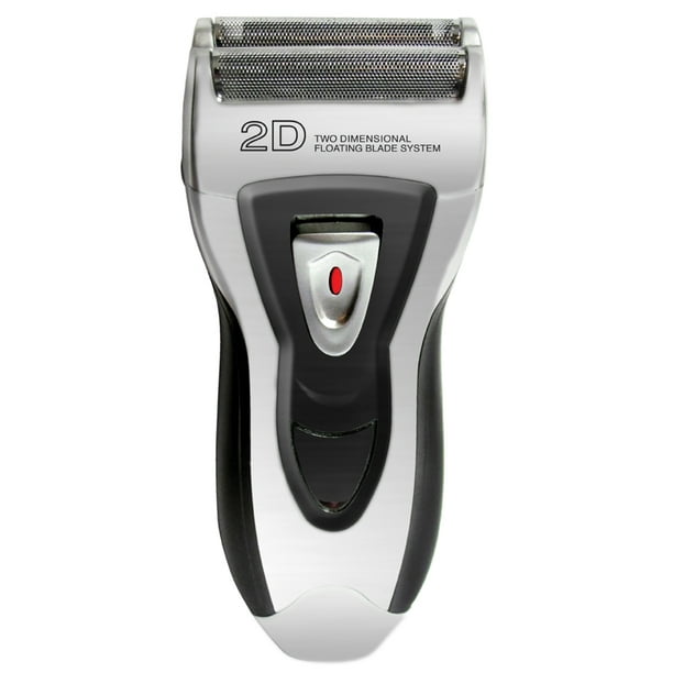 Cordless Foil Shaver For Men Double Head Rechargeable W/ Trimmer