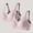 Purples, variant on Tsesme 2 Pack Women's Wireless Bras Adjustable Strap Comfy Bralette Back Closure Push up Padded Full Cup Bra