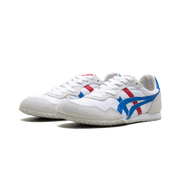 ONITSUKA TIGER MENS Serrano White Directoire Blue Red 1183B400 100 1183B400 100 from Stadium Goods