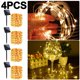 thumbnail image 1 of Guirnaldas Luces Solares Lámpara Hadas Alambre Cobre Impermeable (cálido 200 LED) Blanco, 1 of 9