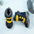thumbnail image 6 of Aihuaihua Girls Winter Boots Thick Sole Velvet Lined Snow Shoes Fashionable Kids Outdoor Cold Weather Footwear Size 9.5-10 Years, 6 of 8