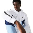 thumbnail image 5 of Lacoste Colorblock Lettered Men's Fleece Zip Hoodie White-Blue sh6905-51-vl3 (Size 3X), 5 of 5