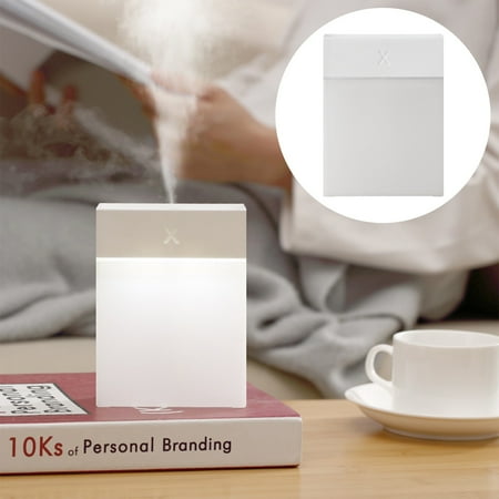 

Clearance! YLOMAY Portable Desk Humidifier USB 280ml Small Mini Desktop Humidifier for Bedroom Office Travel Night Light Auto Shut-Off 2 Mist Modes User Friendly Super Quiet