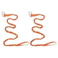thumbnail image 3 of koolsoo 2x Kayak Paddle Leash Coiled ing Rod Leash Paddle Leash for ing Pole Rod orange, 3 of 9
