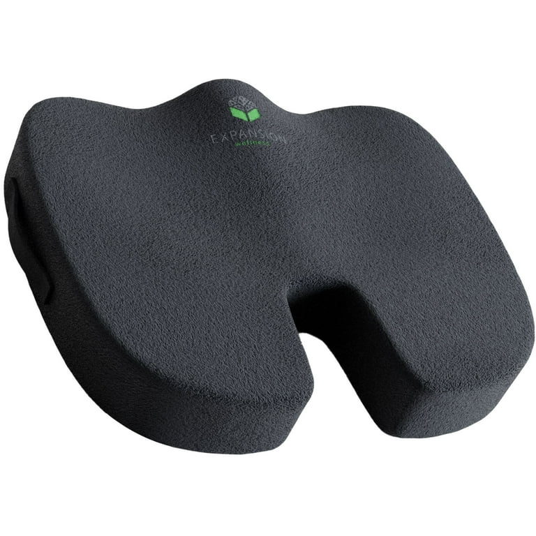 Trickonometry Lumbar Support Pillow: Ergonomic Back Support Cushion for  Office Chair and Car Lower Back Pain and Posture Improvement (Grey)
