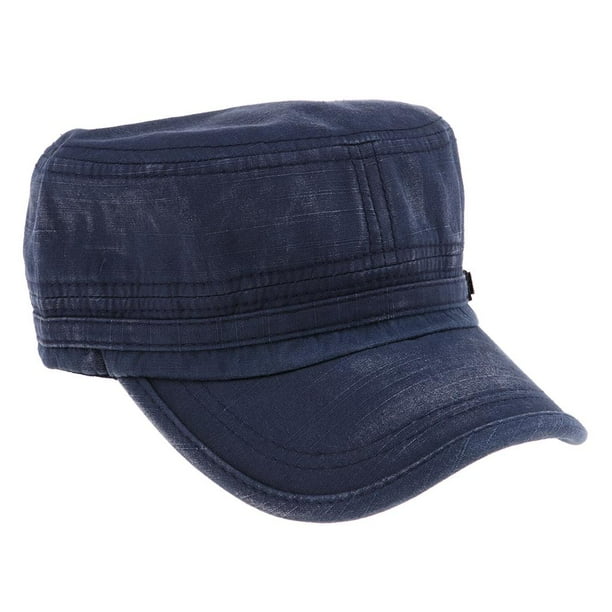 Gorra de algodón del ejército Hugo para Camping azul