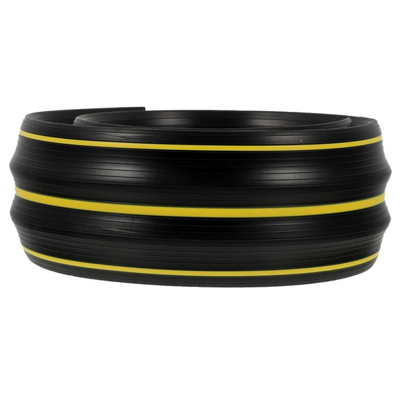 Raindrops Door Insulation Strip PVC Black Garage Door 1Pcs