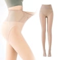 thumbnail image 1 of Medias de invierno para mujer: medias forradas, cálidas y elegantes, ideales para climas fríos, 1 of 7