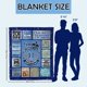 thumbnail image 5 of LHSHID 11 Year Old Boy Birthday Gift Throw Blanket Birthday Gifts for 11 Year Old Boy 11 Year Old Boy Gift Ideas 11th Birthday Gift Boy 11th Birthday Decorations Boy 30"x40", 5 of 6