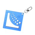 thumbnail image 2 of segolike Sweater Pin Measuring Ruler, Knitting Pin Gauge Ruler, Arts Crafts with Keychain Blue, 2 of 9