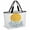 Yellow, variant on Orange Ombre Sun Rise Beach Bag for Women, Large Breathable Mesh Beach Tote Bag, Ocean Waves Coastal Abstract Art Sandproof Lightweight Travel Bags for Vacation Picnic Swimming Pool 15.7"x15.7"x9.1"