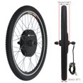 thumbnail image 4 of Voilamart 48V 1000W E Bike Conversion Kit Ebike Conversion Kit Mens Bike Electric Bike Kit Ebike Kits Electric Hub Motor 20 inch Front Wheel Hub Motor E Bike Kit Electric Motor Kits for Bikes, 4 of 9
