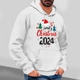 thumbnail image 1 of Fiudx Sudadera Navideña para Hombre, Ligera y Transpirable, con Cuello Curvo Cómodo, Ideal para Deportes y Ejercicio, Correr, Gimnasio y Ciclismo, Ideal para Estilos de Vida Activos., 1 of 4
