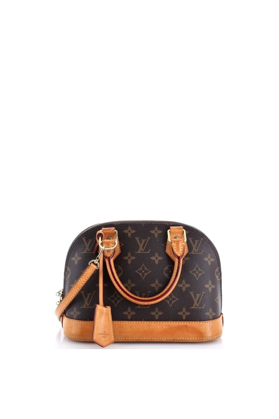 Pre-Owned Alma Handbag Monogram Canvas BB By Rebag