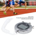 thumbnail image 3 of Stop Stopwatch 0.01 Second Timing Metal Stop Watch with Alarm Calendar for Sports Competitions Games, 3 of 7