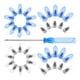 thumbnail image 4 of 1 juego de tapones para reparación de neumáticos, práctico kit de clavos y tornillos para reparación de neumáticos., 4 of 4