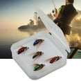 thumbnail image 3 of 5Pcs/10Pcs Bionic Bait Fine Workmanship High Flexibility Sharp Hook Realistic Appearance Bright Color Strong Catching Ability Fishing Equipment Flies Fly Fishing Lures for Fisher, 3 of 7