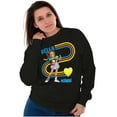 thumbnail image 3 of XOMG POP Heart Bella Love Cartoon Women Plus Size Sweatshirt Brisco Brands 3X, 3 of 5