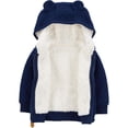 thumbnail image 2 of Suéter con capucha para bebé Simple Joys de Carter's Navy 6-9M, 2 of 2