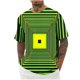 thumbnail image 1 of Mens Camisas de Manga Corta Impresión Casual Deportes Cuello Redondo Blusa, Poliéster Ligero para la Primavera Verano Al Aire Libre Uso Diario, 1 of 4