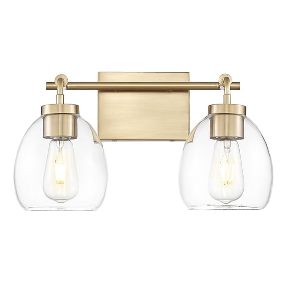IN40061BR Acclaim Lighting Dawes - 2 Light Bath Vanity-9.5 Inch Tall and 16 Inch Wide-Brass Finish