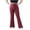 Red, variant on Levmjia Women's Plus Size Yoga Pants High Waisted Bootcut Leggings with Pockets Tummy Control Workout Pants for Women Gym Running Activewear Scrunch Butt Flare Pants