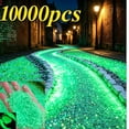 thumbnail image 6 of 10000 Pcs Glow in The Dark Sand Substrate, DIY Luminous Glow Stones for Gardening Landscaping, Glowing Gravel for Outdoor Lawn Walkway Yard Decor, Mint Green, 6 of 8