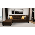 thumbnail image 2 of Sala Esquinera El Bazar Store Freya Chocolate 275x160 cm Tela Lino Nacional Modular, 2 of 5