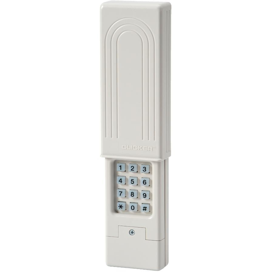 Minimalist Chamberlain Universal Garage Door Keypad with Simple Decor