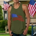 thumbnail image 4 of Caqnni American Flag Tank Top Shirts Sleeveless for Men 4th of July Graphic 1776 Gym Workout Patriotic T-Shirt (AG,XL), 4 of 4
