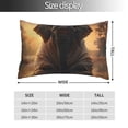 thumbnail image 2 of Fotbe Lake Meditating Elephant Funda de Almohada Decorativa Estilo Occidental, Lujo en Algodón, Fundas para Almohadas King, Cojín Estampado para Decoración del Hogar-16"x24", 2 of 6