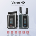 thumbnail image 4 of XVision HD Wireless Video RX 1080P 60 UVC Streaming 80ms Low Latency No Noise for Camera/Smartphone/PC Live, 4 of 5