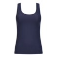 thumbnail image 4 of Chantelle Camiseta de mujer Paquete de 2 - camiseta interior, suave, sin costuras, una talla 34-44 Azul oscuro Talla única, 4 of 4