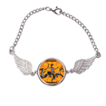 thumbnail image 1 of La gente mexicana de danza Mexico totems Pulsera pulsera pulsera alas de ángel pulsera, 1 of 3