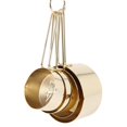 thumbnail image 2 of Oro Tazas de Medición Juego de Cucharas de Medir Acero Inoxidable 16 Piezas Cocina Ingredientes Secos Y LíQuidos, 2 of 5