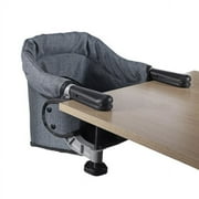 Hook on High Chair, Clip on Table Chair, Portable Fold-Flat Storage, High Load Design, Removable Baby Feeding Seat for Home and Travel, Gray