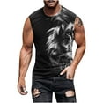 thumbnail image 2 of Yaoyar Men's Casual Tank Tops Sleeveless V Neck T Shirts Gym Shirts for Workout Summer Tanks, 2 of 5
