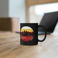 thumbnail image 6 of Kansas City Skyline Coffee Mug - 11oz Black Ceramic Mug, 6 of 6