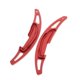 thumbnail image 2 of Extensiones de cambio de roja de metal de aluminio 2PCS para engranaje de rojo Baoblaze Paleta de cambio del volante, 2 of 8